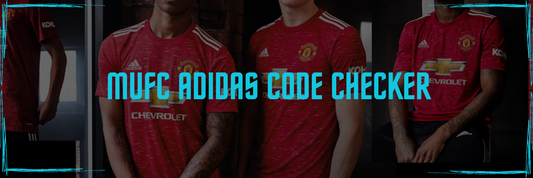 Modern Manchester United Adidas Shirt Code Checker