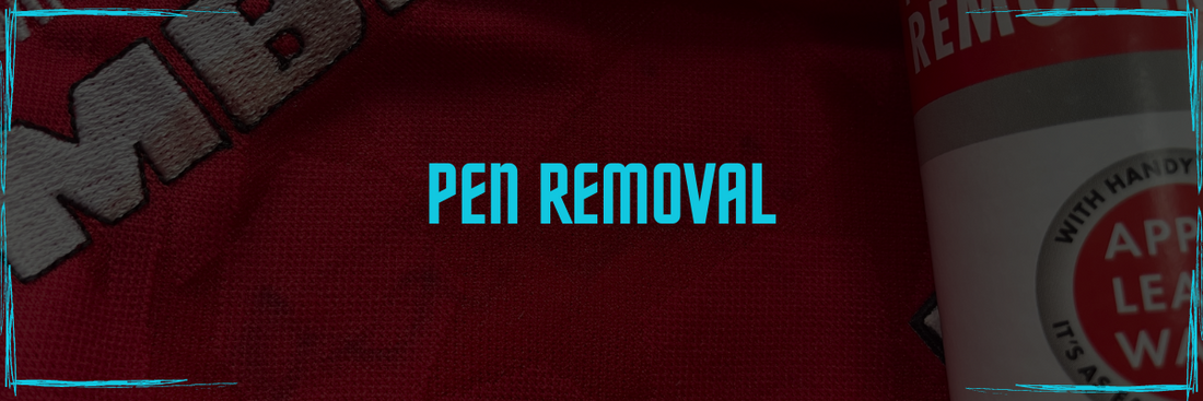 How To Remove Signatures From Football Shirts