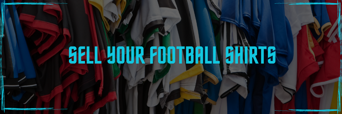 Sell old football shirts header