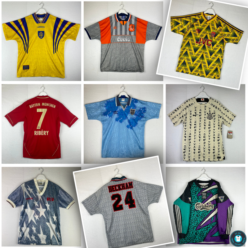 Classic Football Shirts  1990 Newcastle Vintage Old Soccer Jersey