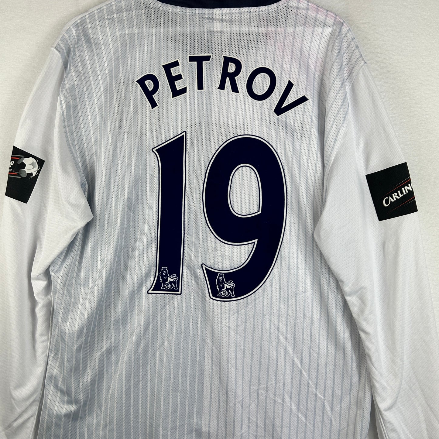 Aston Villa 2009/2010 Player Issue Away Shirt - Carling Cup final