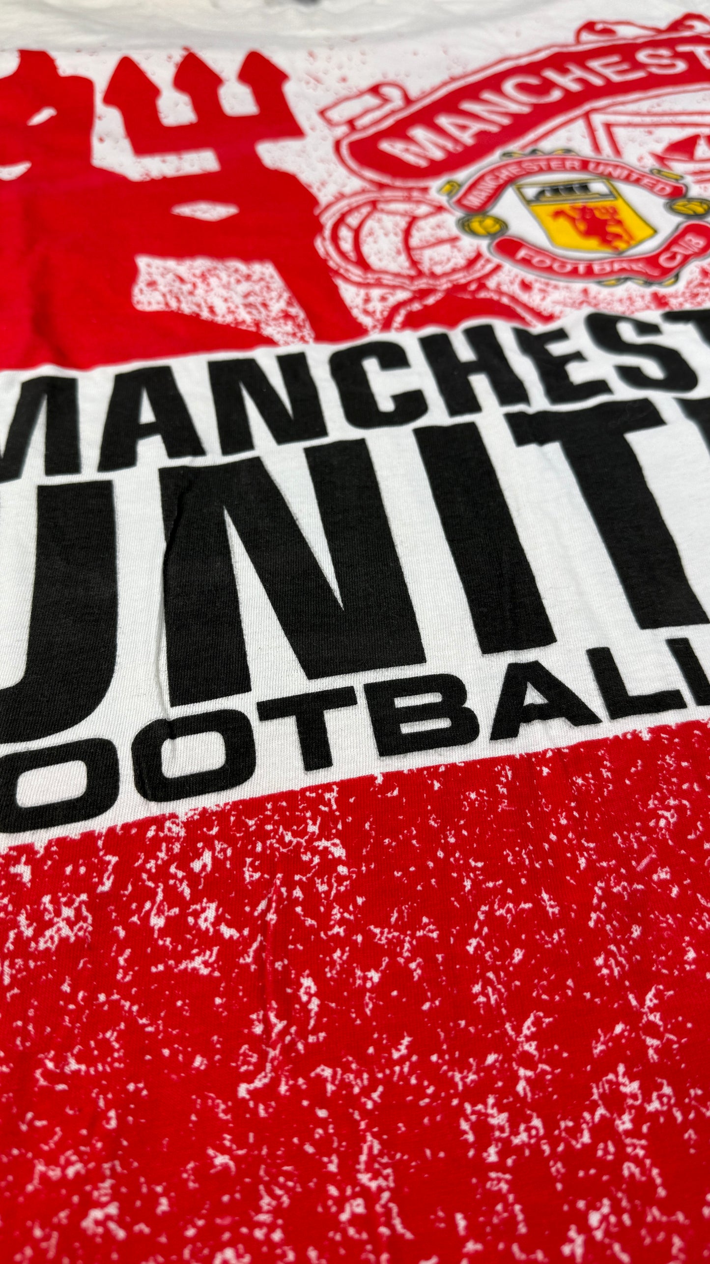 Vintage 1990s Manchester United Premiership Route T-Shirt