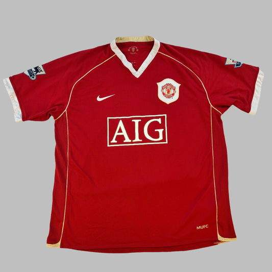 Manchester United 2006-2007 Home Shirt - XL - Very Good Condition