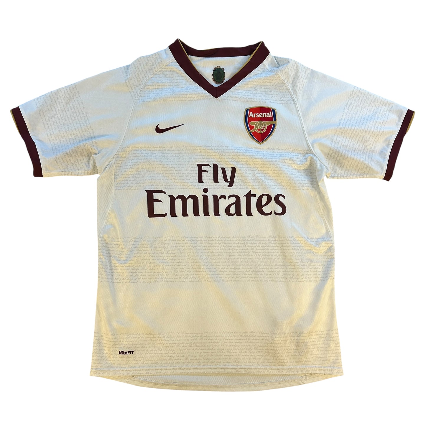 Arsenal 2007/2008 Away Shirt - Small