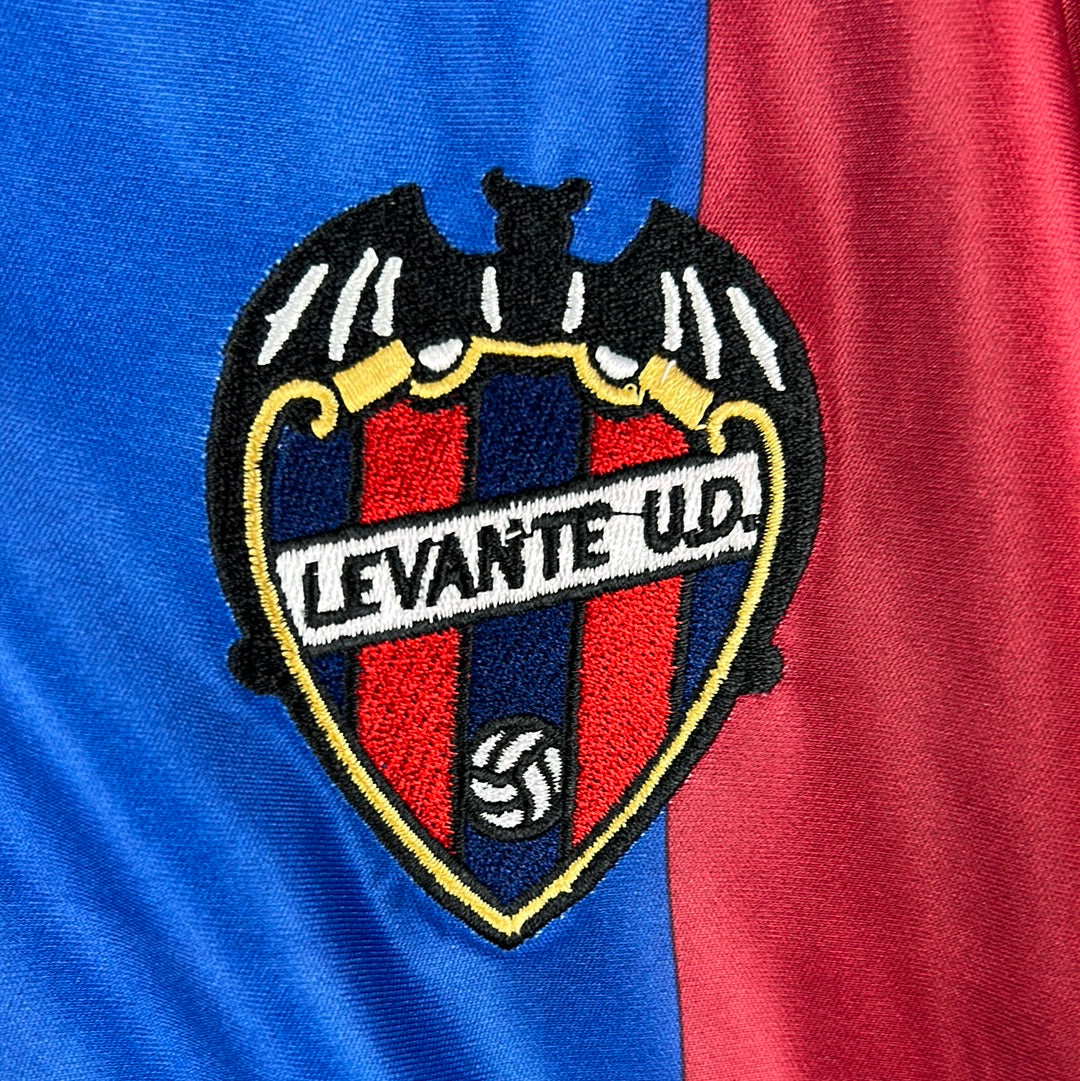 Levante 2007-2008 Player Issue Home Shirt - Medium - Courtois 21