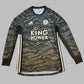 Leicester City 2019/2020 Goalkeeper Shirt front with King Power sponsor