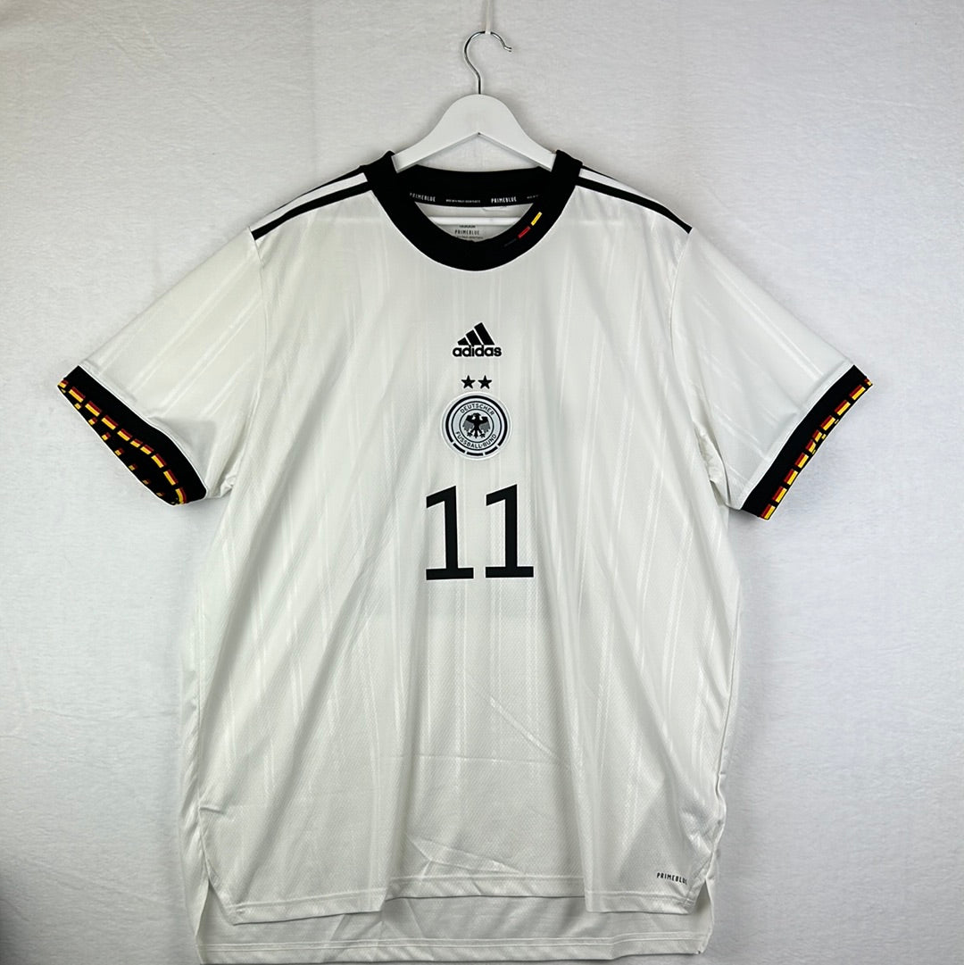 Germany 2022 Womens Home Shirt - 2XL - Popp 11 Print