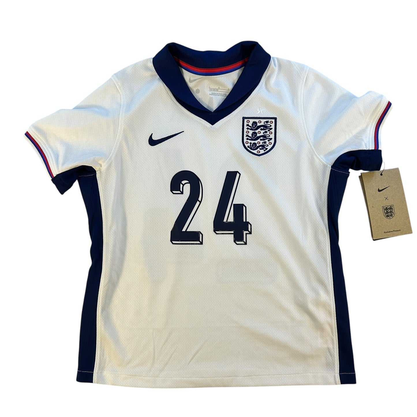 England 2024 Youth Home Shirt - Various Sizes - Nike FJ4439-100