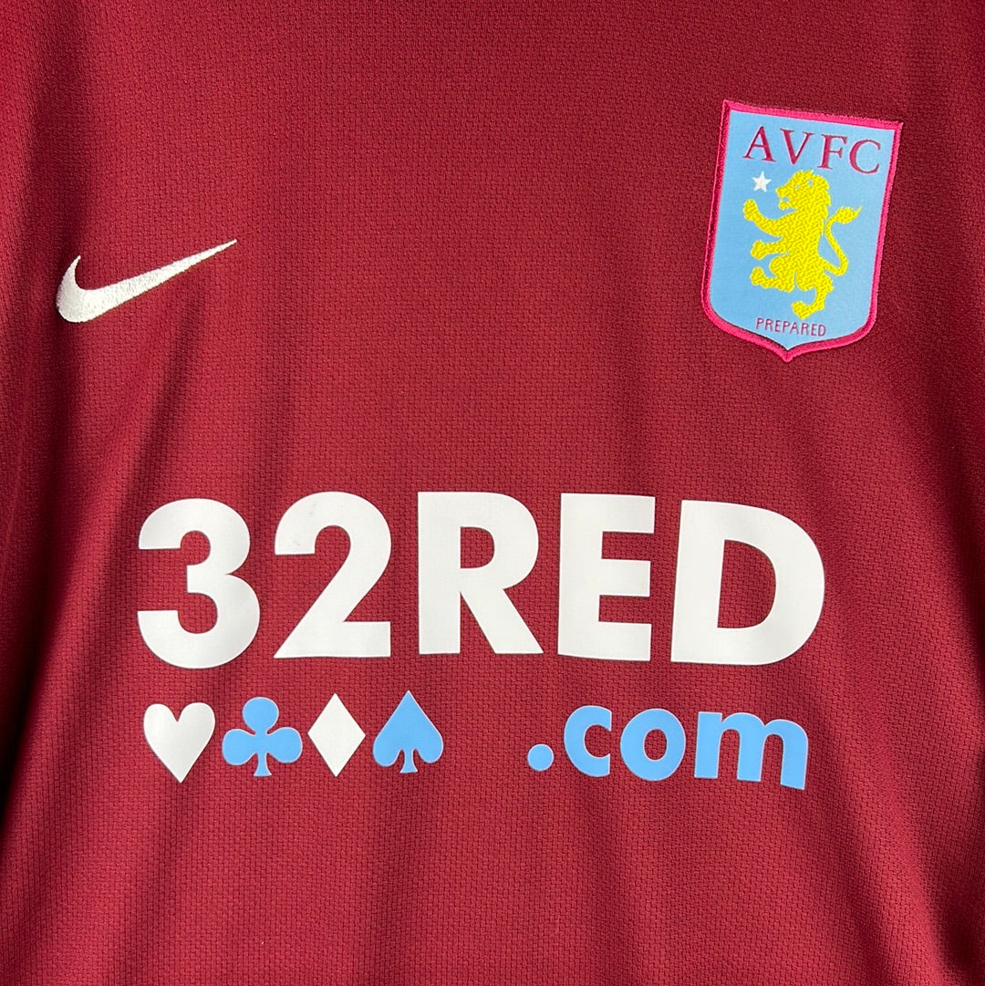 Aston Villa 2007/2008 Home Shirt - Extra Large - Long Sleeve - BNWT