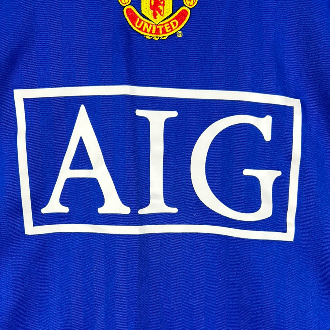 Manchester United 2006-2007 Away Shirt AIG Sponsor – Casual