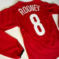 Manchester United Home Shirt LS 2004/06 (S) Rooney 8