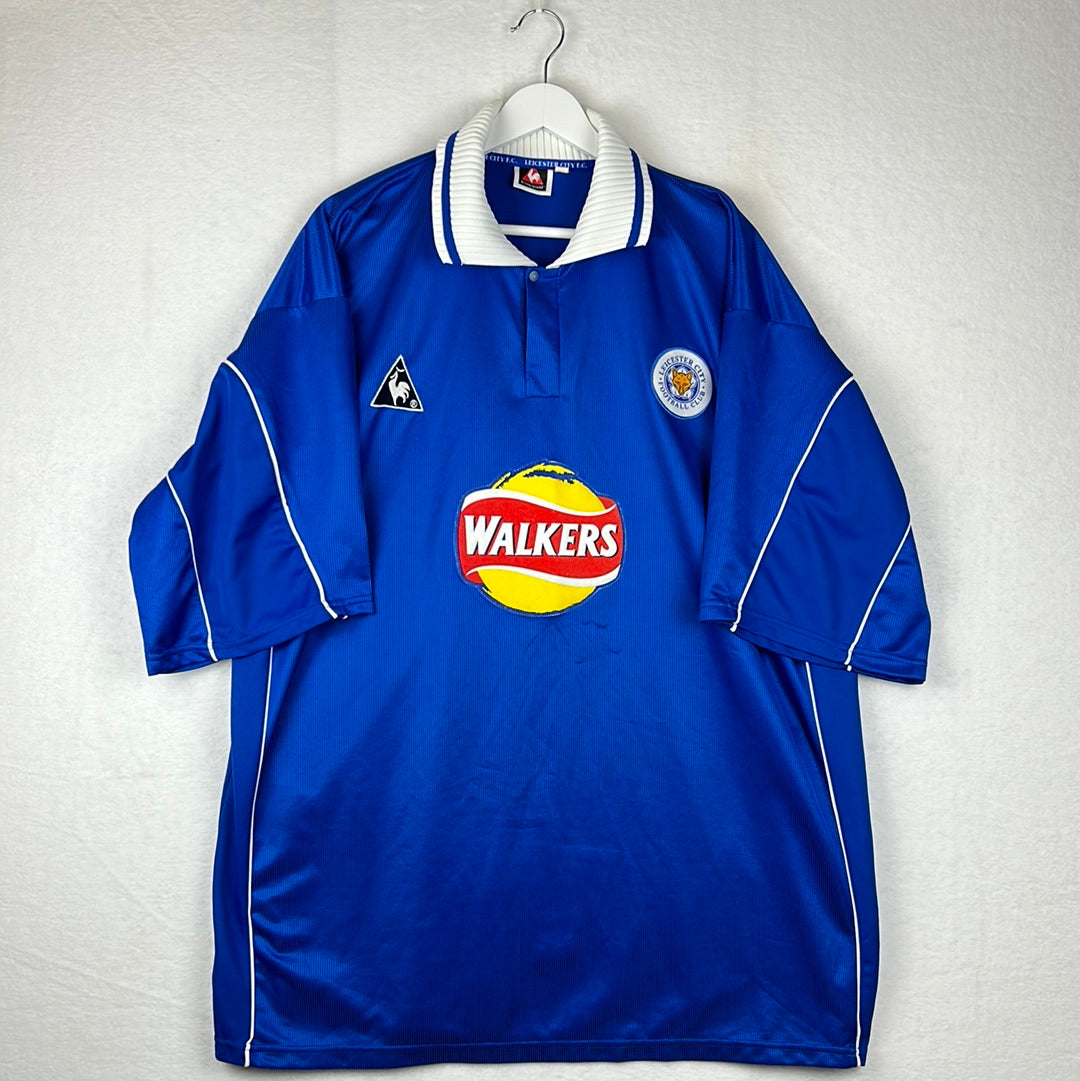 Leicester City 2000/2001 Home Shirt 