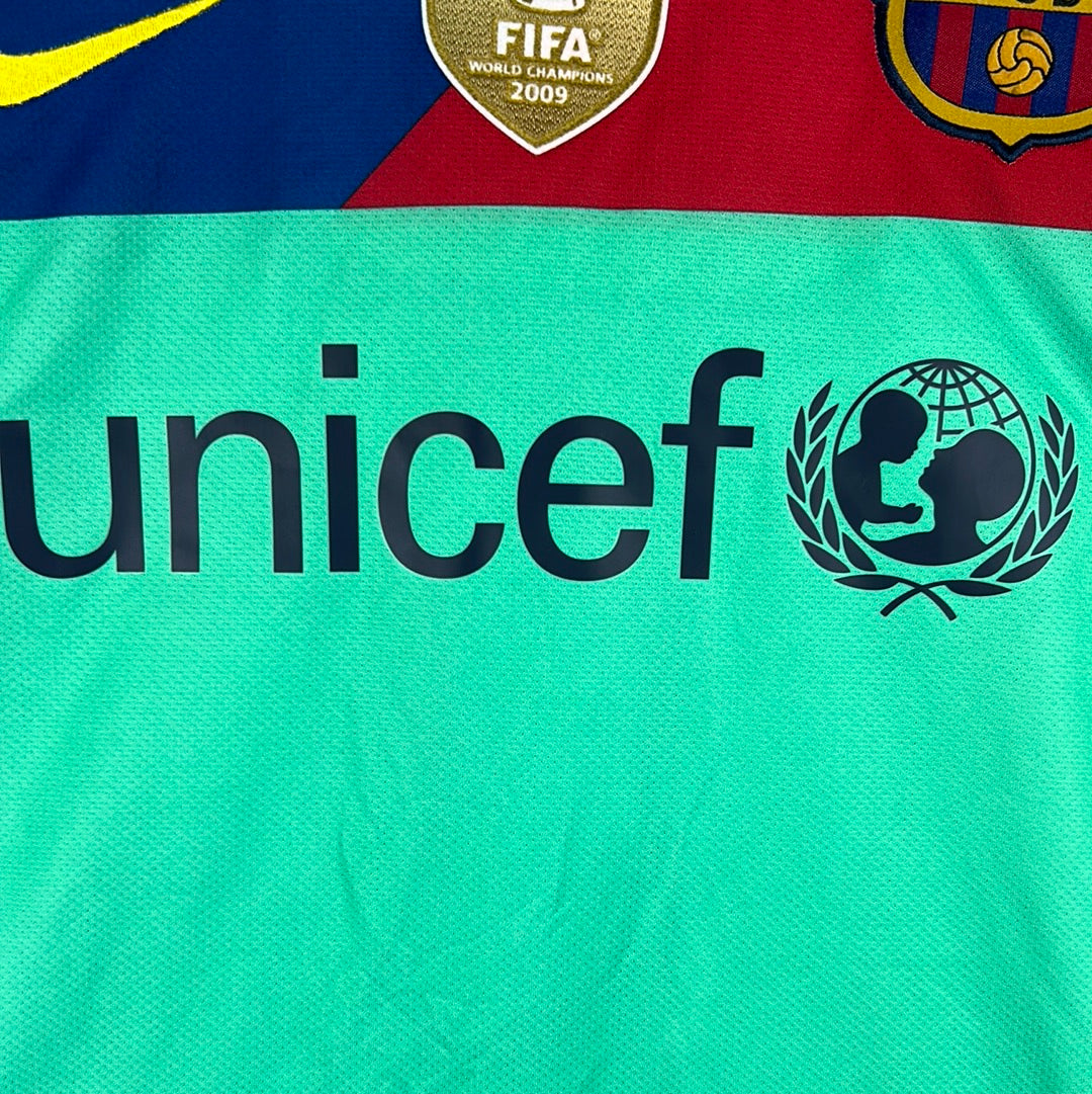 Barcelona 2010/2011 Player Issue Away Shirt - Maxwell 19