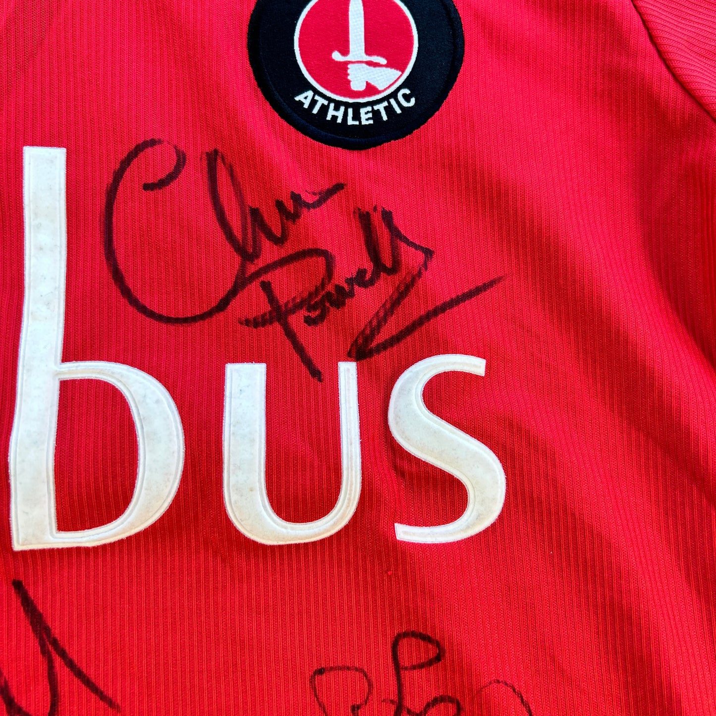 Charlton Athletic 2000/2001 Home Shirt - Squad Signed