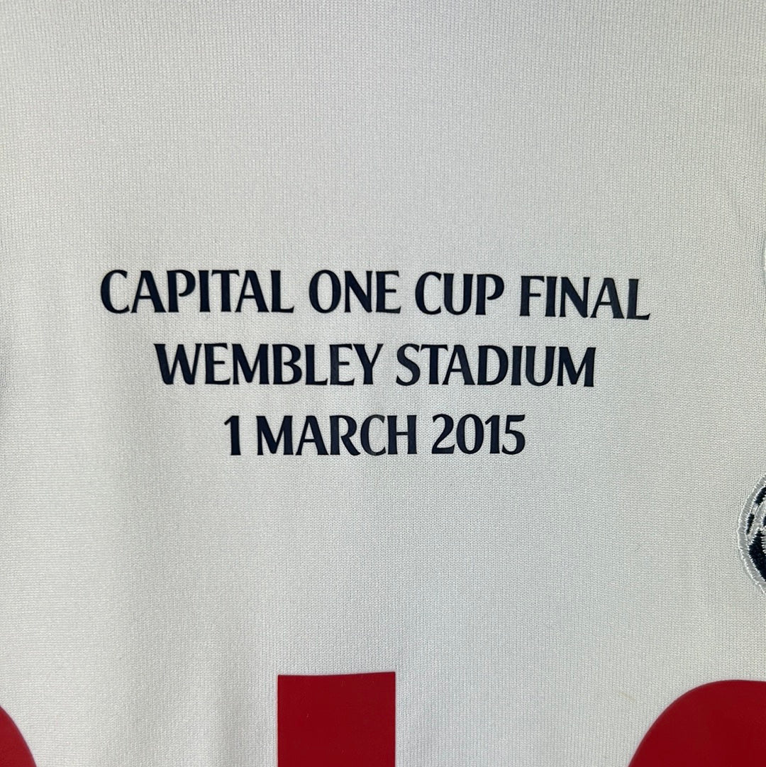 Tottenham Hotspur 2014/2015 Home Shirt - Capital One Cup Final