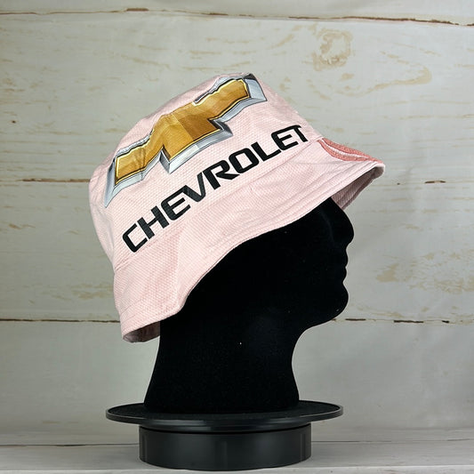Manchester United 18/19 Upcycled Pink Away Shirt Bucket Hat