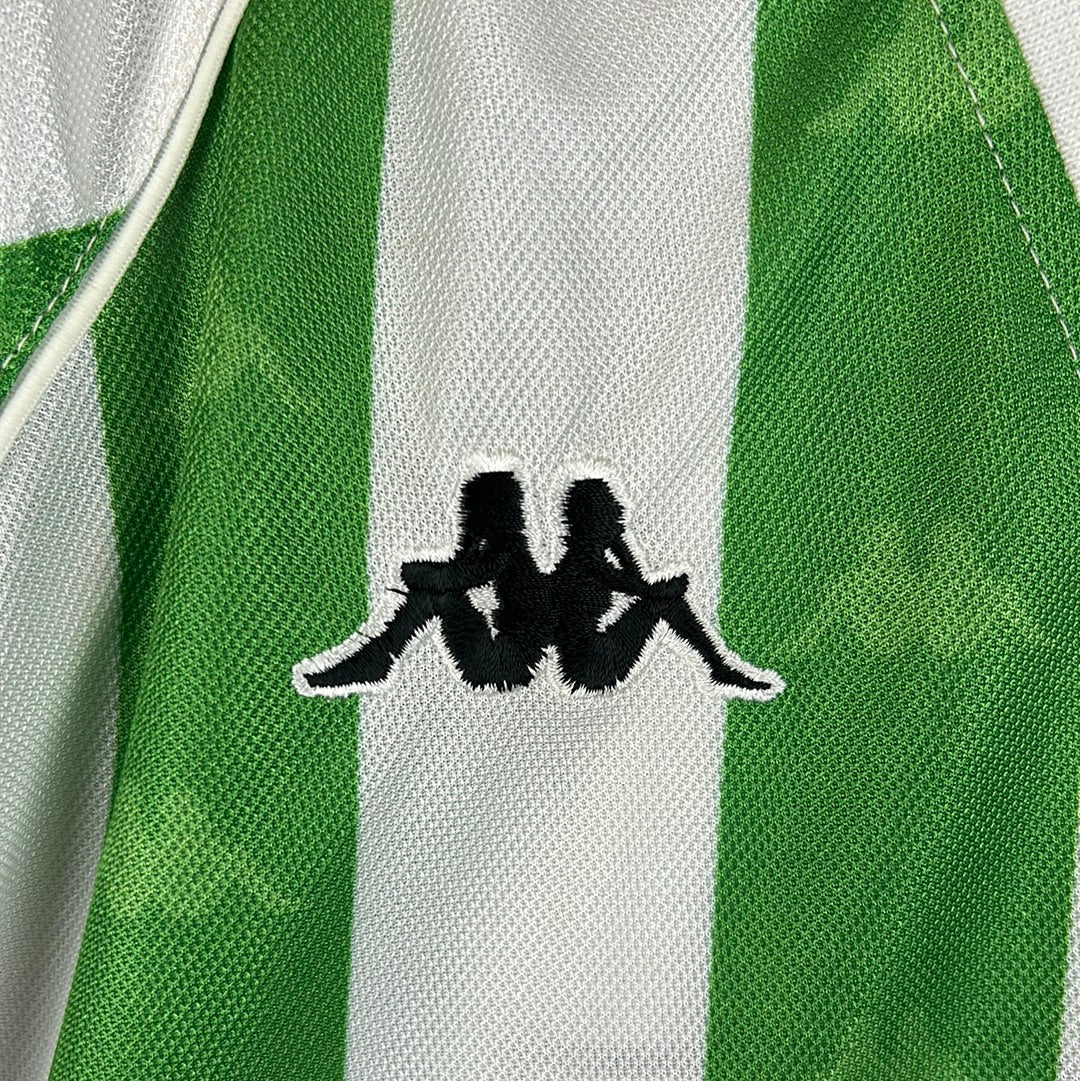 Real Betis 1997/1998 Match Issued Home Shirt - Otero 14