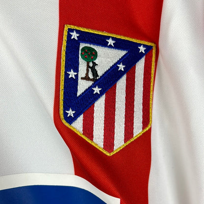 Atletico Madrid 2000/2001 Player Issue Home Shirt - Raul Molina 32