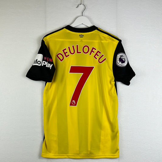 Watford 2018/2019 Match Issued Home Shirt - Deulofeu 7