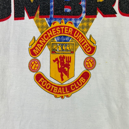 Manchester United 1992 Umbro T-Shirt - Large - Good Condition