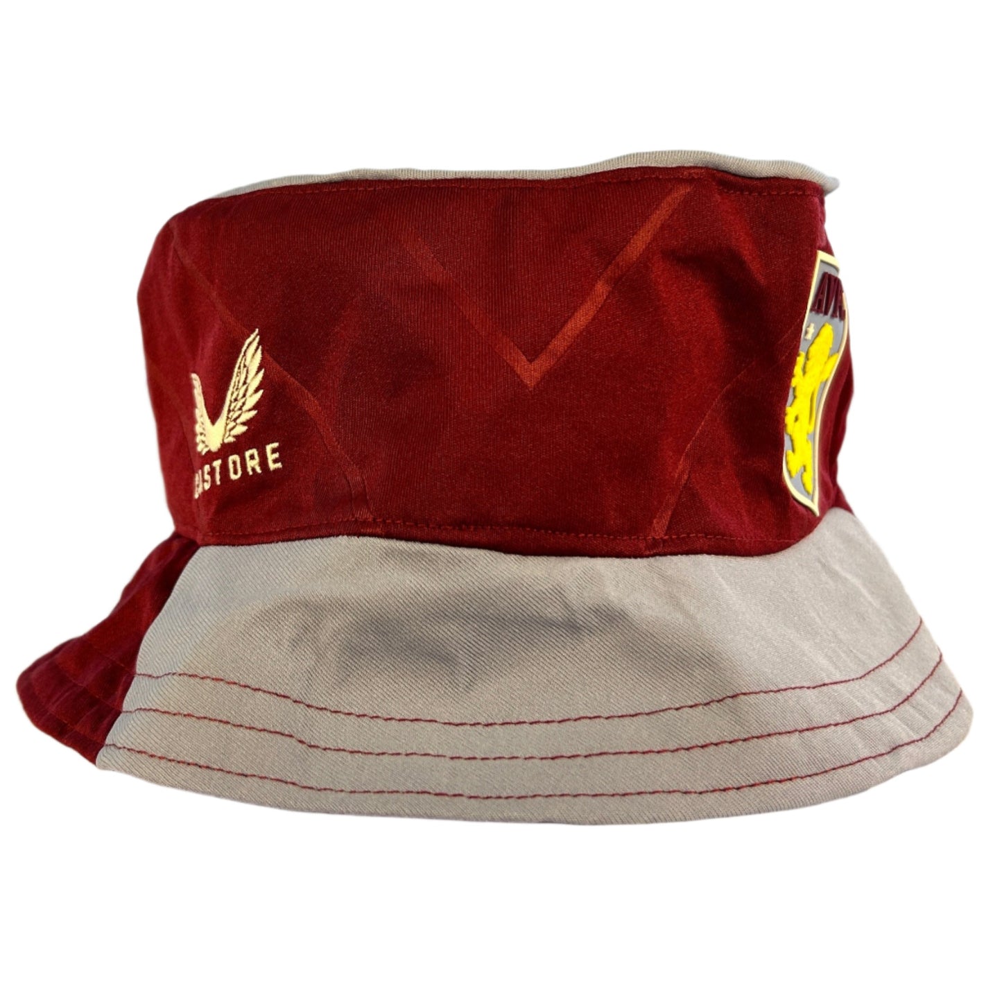 Aston Villa 22/23 Upcycled Home Shirt Bucket Hat