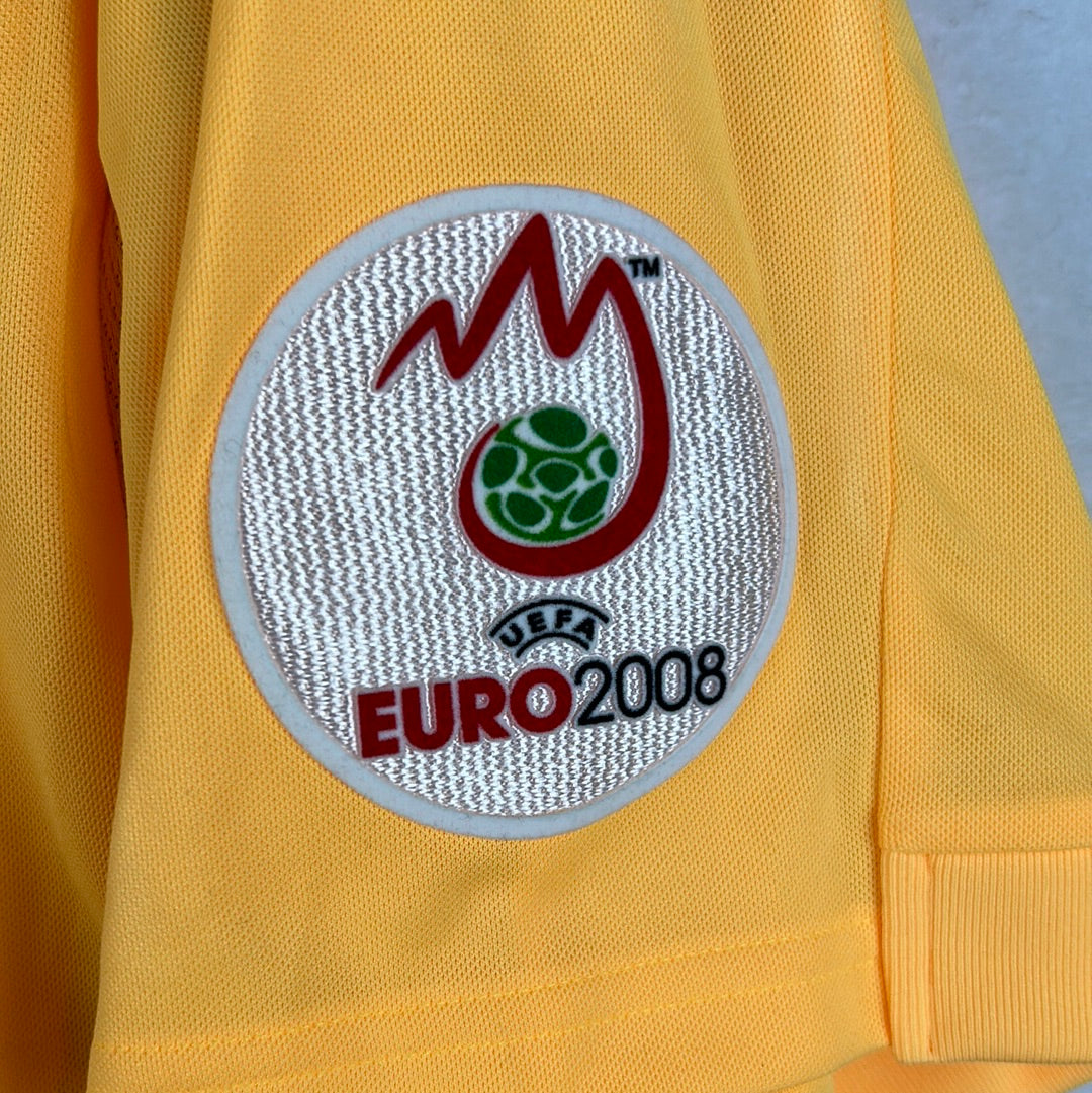 Spain 2008 Player Issue Goalkeeper Shirt - Casillas 1