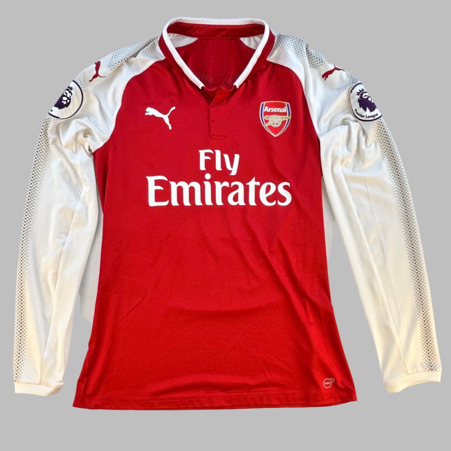 Arsenal 2017/2018 Match Issued Home Shirt 