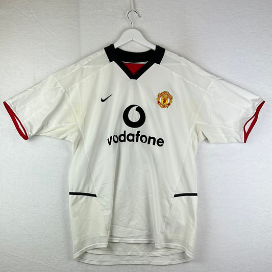 Manchester United 2002/2003 Away Shirt - Beckham 7 - Medium