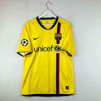 Barcelona 2008/2009 Player Issue Away Shirt - Messi 10 - Champions League