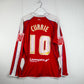 Chesterfield FC Match Worn/ Issued Away Shirt - Currie 10