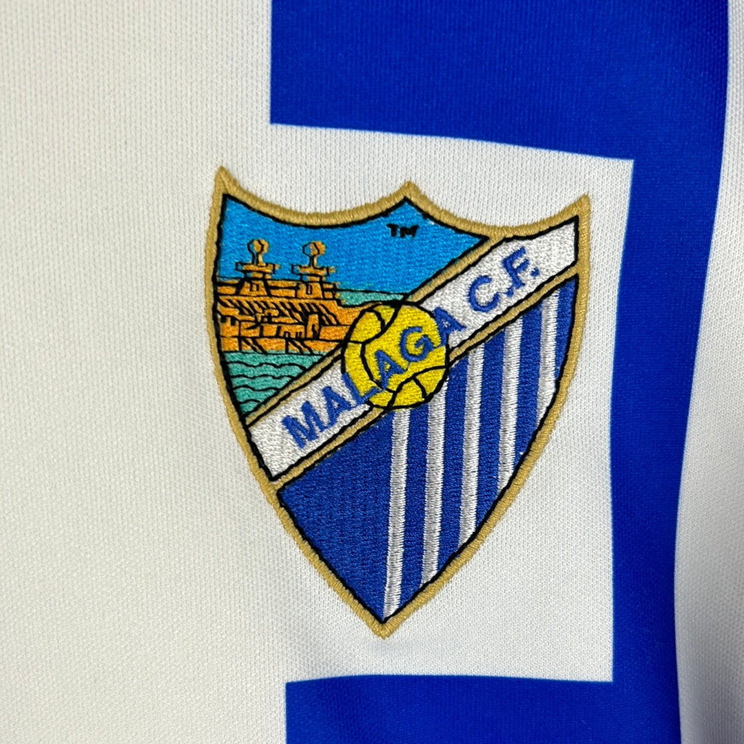 Malaga 2002-2003 Match Issued Home Shirt - XL- Ruano 8