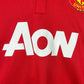 Manchester United 2013/2014 Player Issue Home Shirt - Chicharito 14 - Champions League