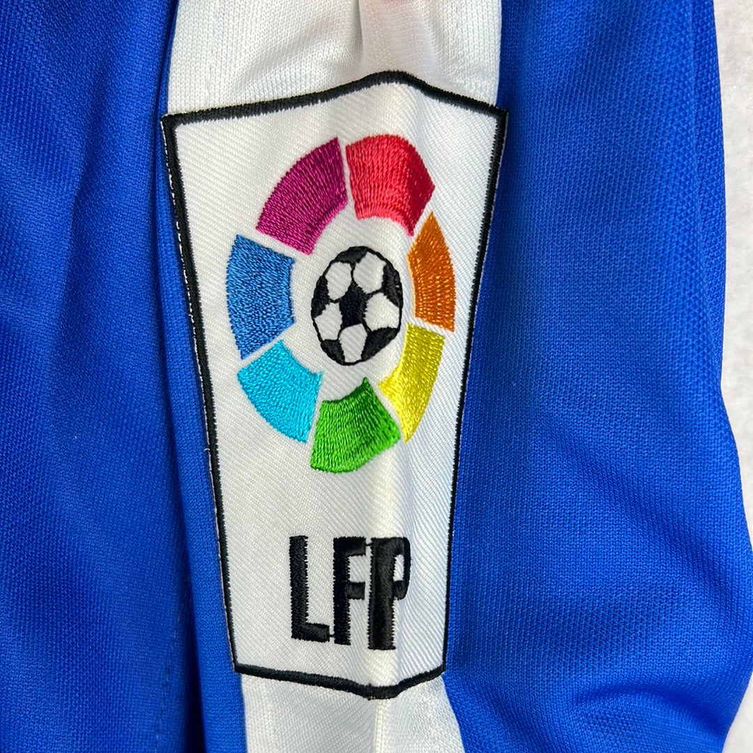 Espanyol 2005-2006 Match Worn L/S Home Shirt - Large  - Armando Sa 2