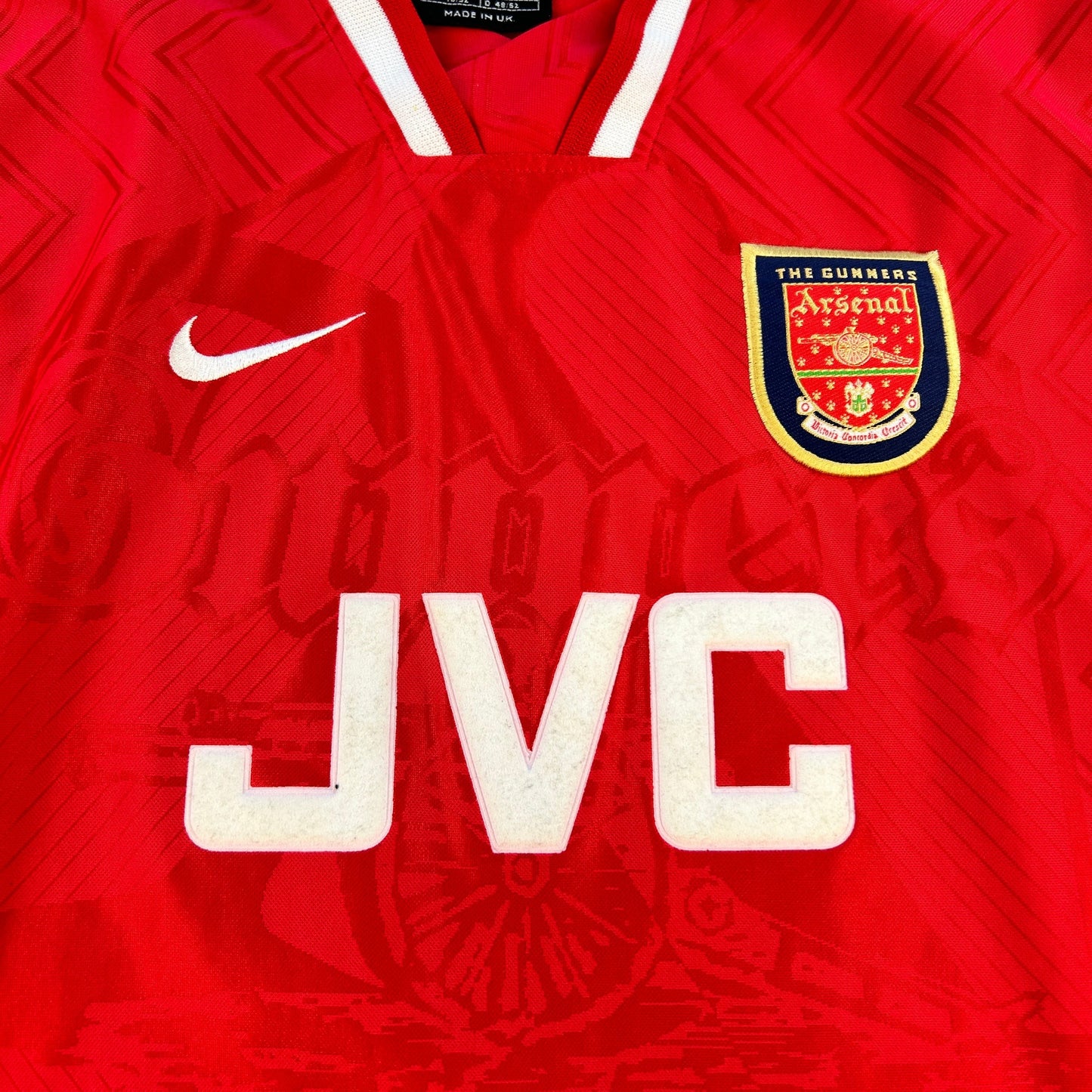 Arsenal 1996/1997 Home Shirt - Long Sleeve - Medium