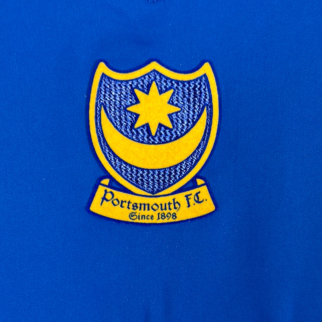 Portsmouth 2006/2007 Match Worn Home Shirt - Kanu 27