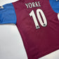 Aston Villa Home Shirt 1997/98 (M) Yorke 10