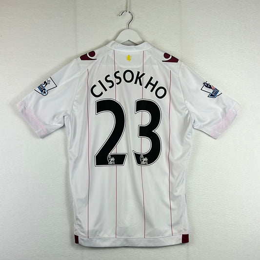 Aston Villa 2014/2015 Away Shirt - Large - Cissokho 23