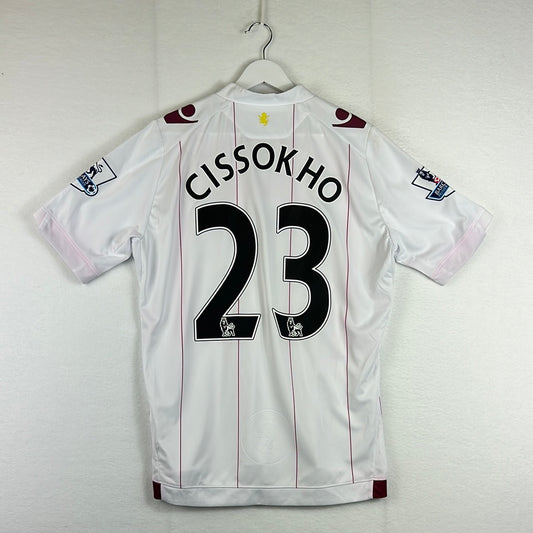 Aston Villa 2014/2015 Away Shirt - Medium - Cissokho 23