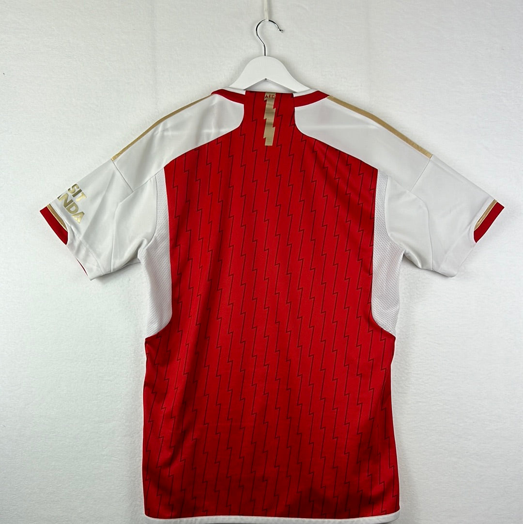 Arsenal 2023/2024 Home Shirt Back