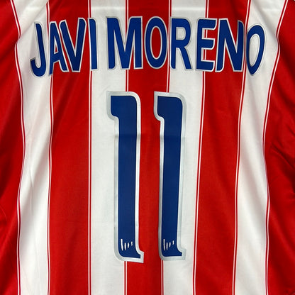 Atletico Madrid 2003/2004 Player Issue Home Shirt - Javi Moreno 11 - Tesoro Del Amazonas