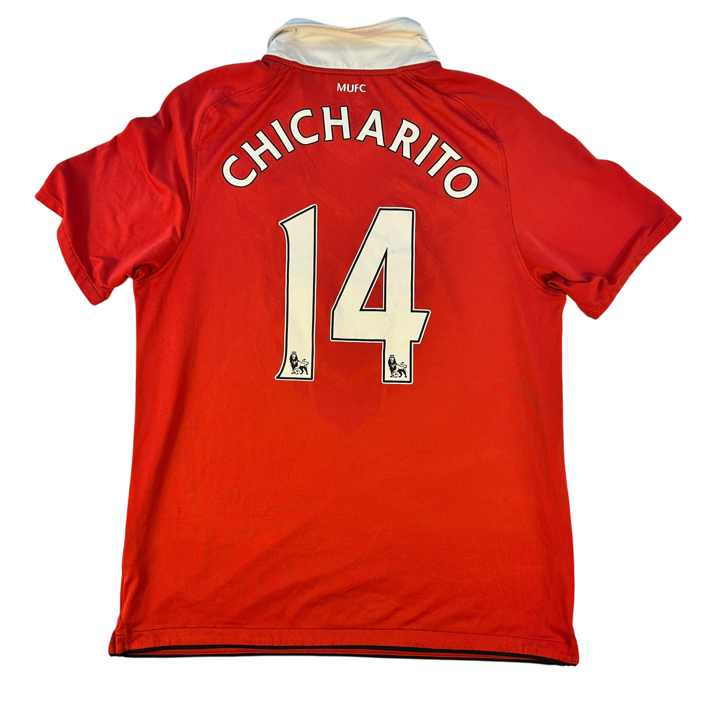 Manchester United 2010-2011 Home shirt - CHICHARITO 14 - Larhe