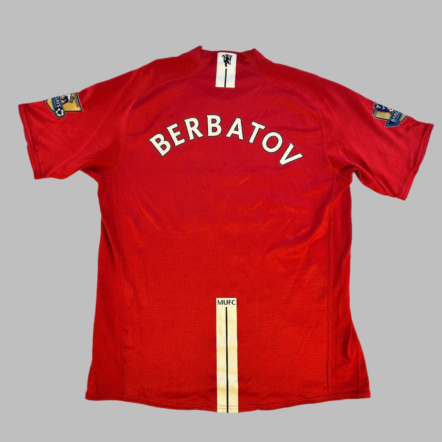 Manchester United 2007/2008 Home Shirt - Berbatov