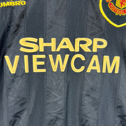 Manchester United 1993/1994/1995 Away Shirt - Small Adult - Good Condition