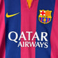 Barcelona 2014-2015 Home Shirt - Large - Excellent Condition