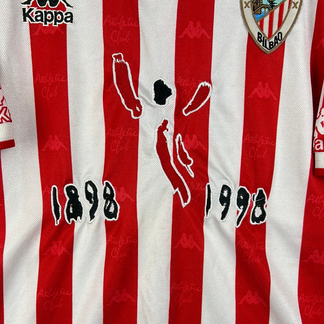 Athletic Bilbao 1997-1998 Home Shirt - Extra Large - 9/10 Condition