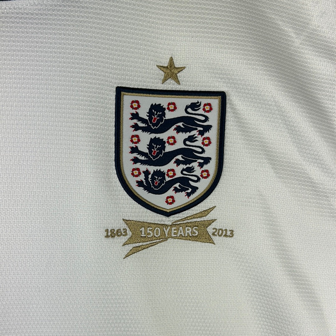 England 2013 Home Shirt - XL - Excellent Condition