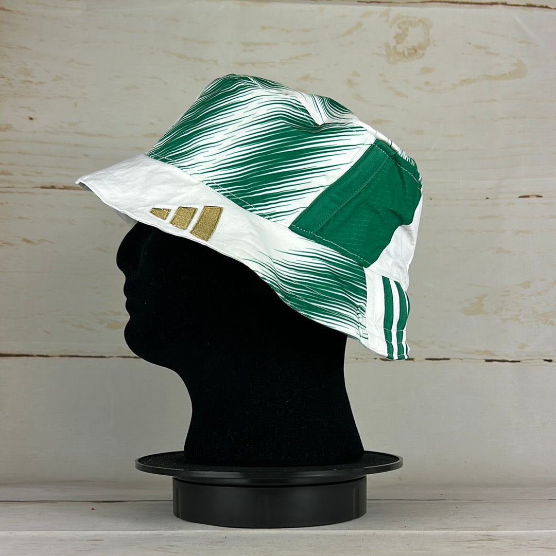 Algeria 2022 Football Bucket Hat - Reworked Algeria Football Shirt 