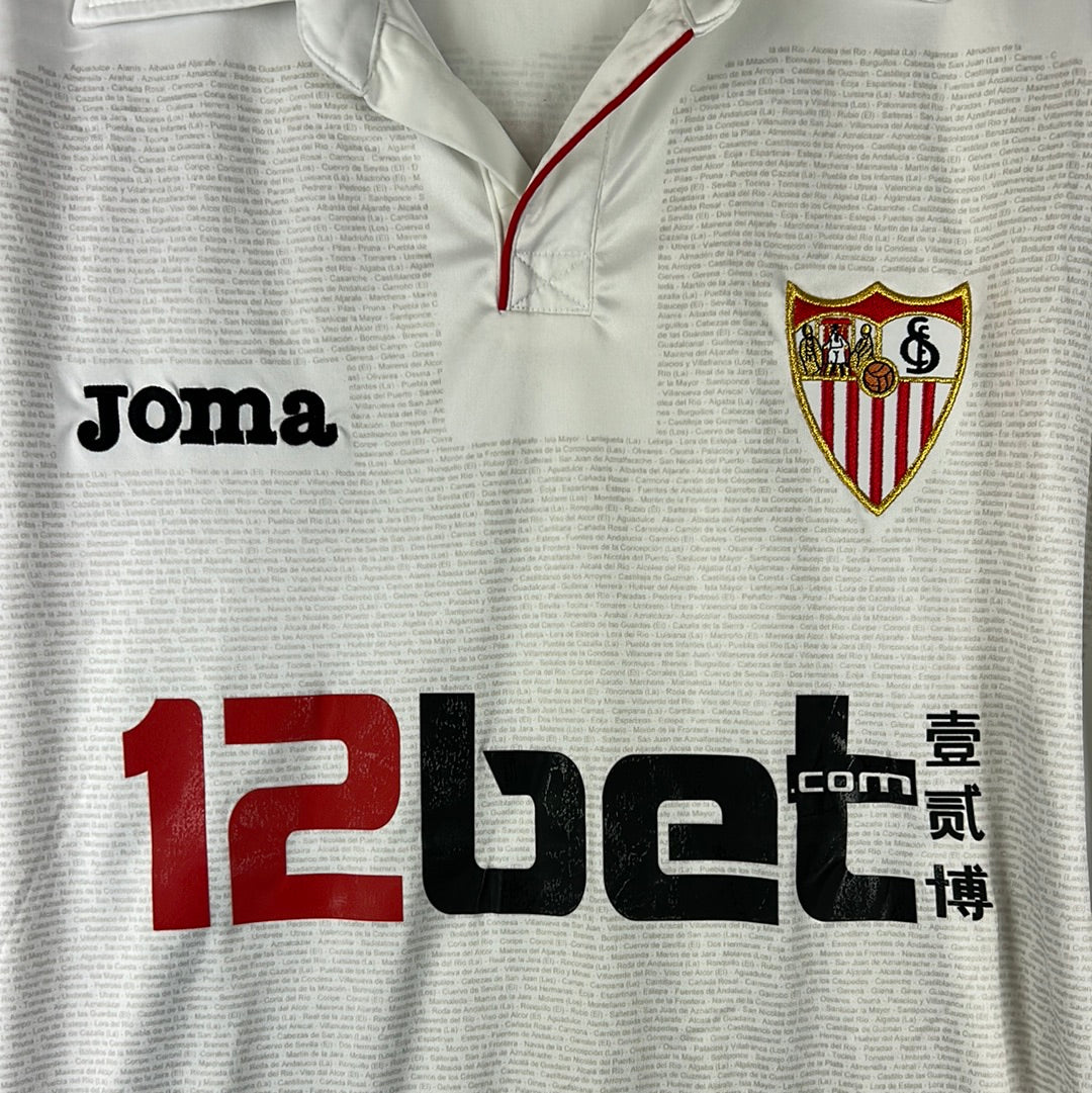 Sevilla 2009/2010 Player Issue Home Shirt - Duscher 5