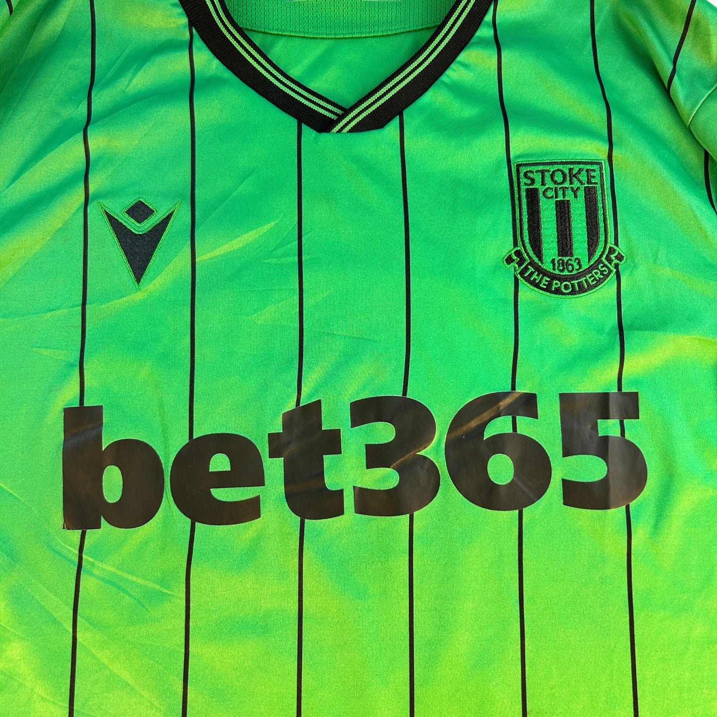 Stoke City 2021/2021 Match Worn Away Shirt - Chester 5