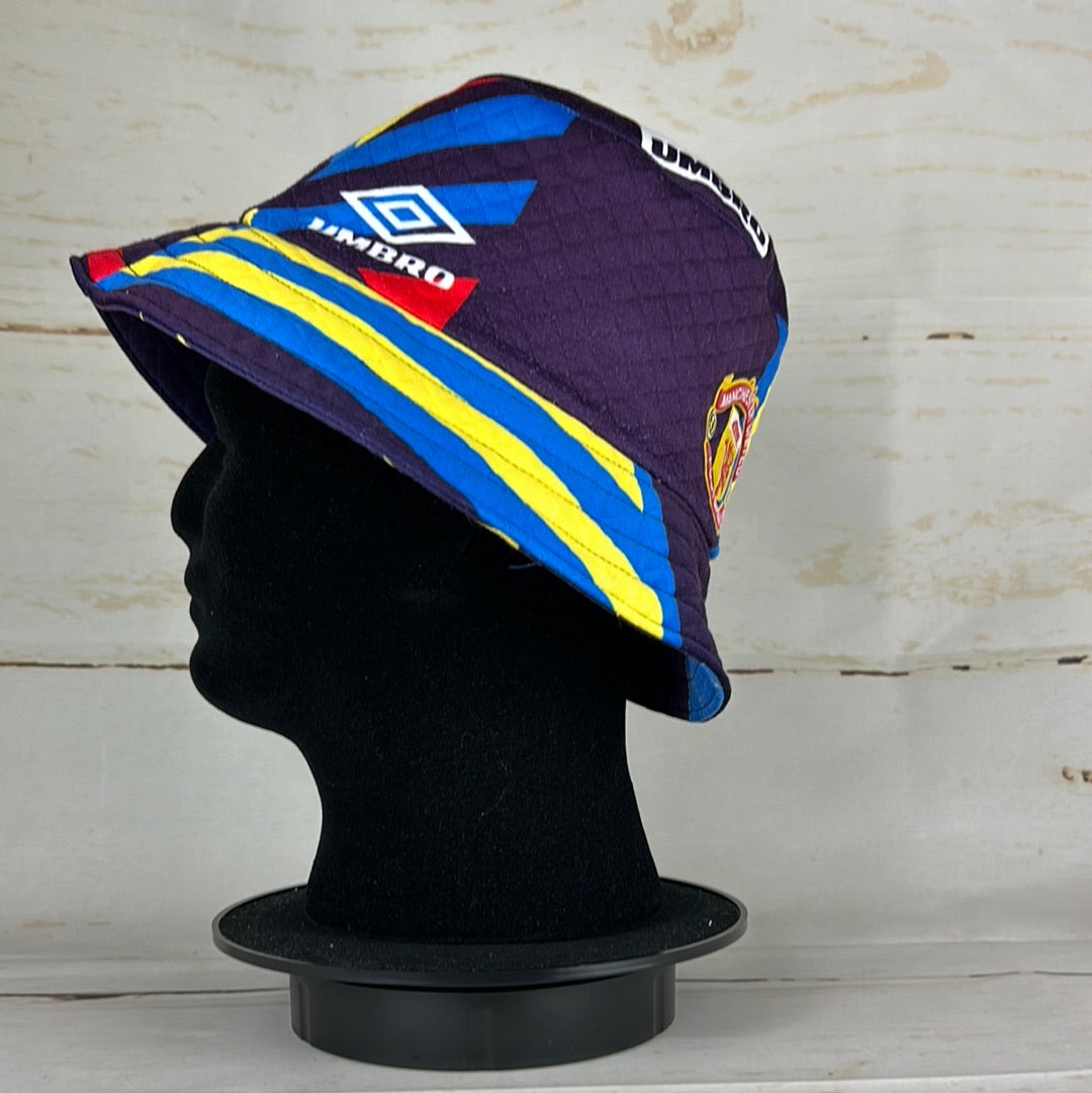 Manchester United 92/93 Upcycled Goalkeeper Shirt Bucket Hat
